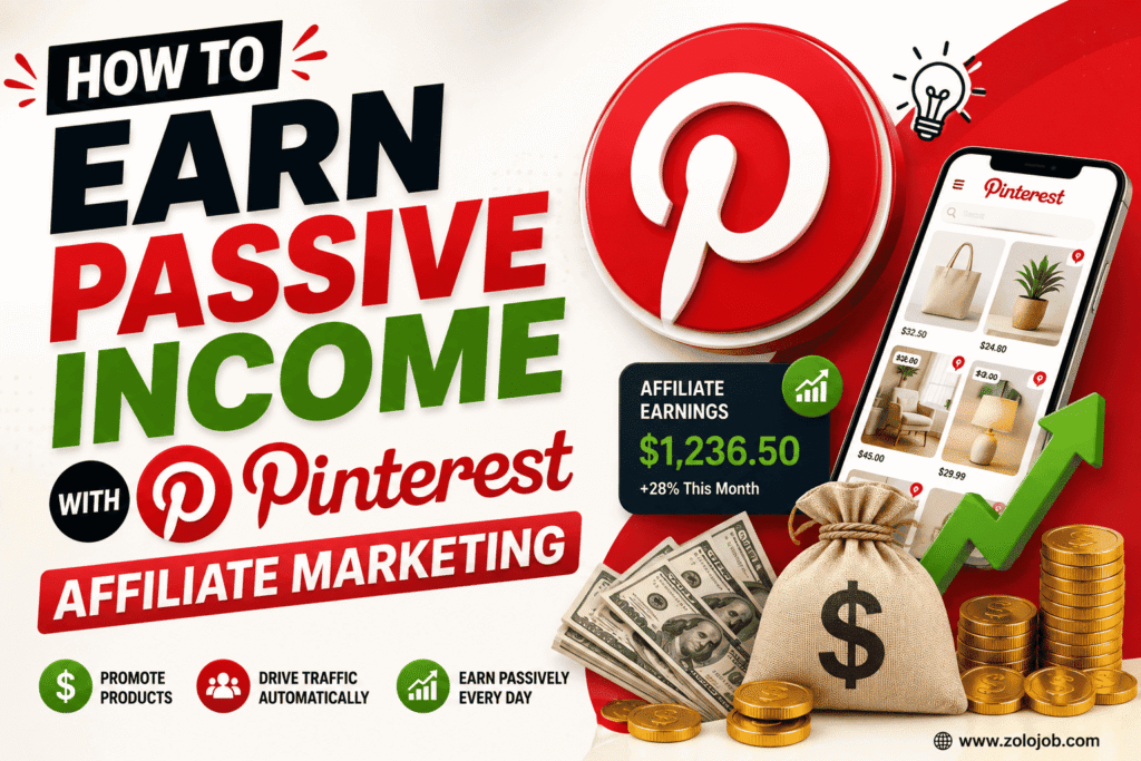 How to Earn Passive Income with Pinterest Affiliate Marketing