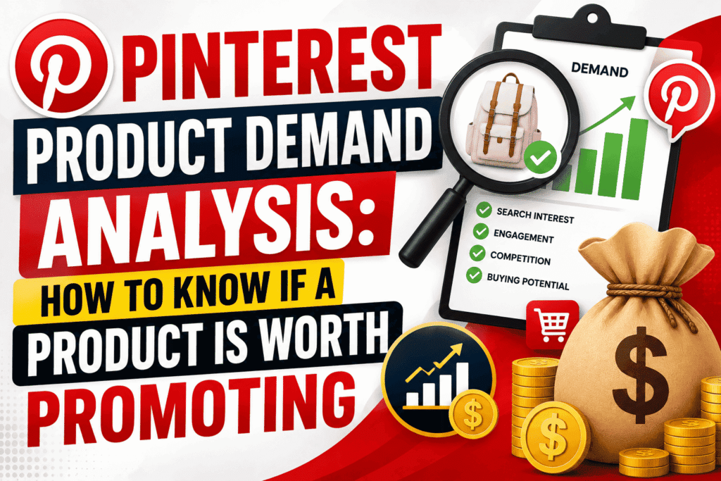 Pinterest Product Demand Analysis: How to Know If a Product Is Worth Promoting