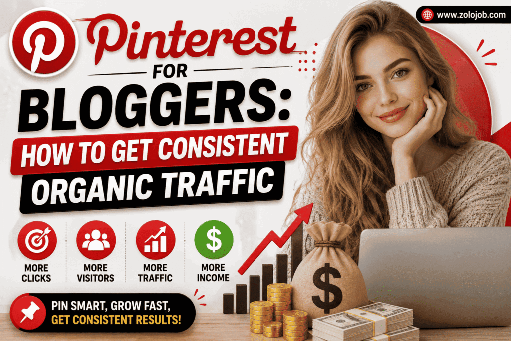 Pinterest for Bloggers: How to Get Consistent Organic Traffic